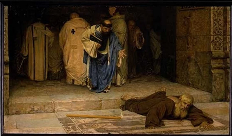 La deposizione dell'antipapa Costantino, 1881